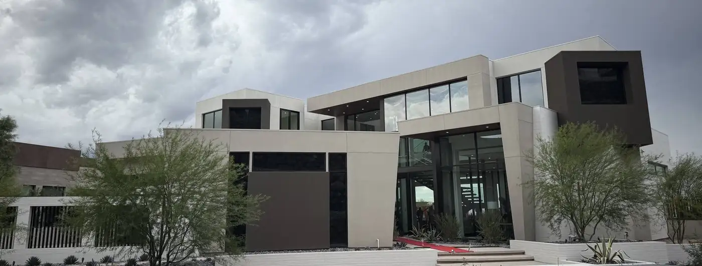 Modern custom home in Henderson, Nevada